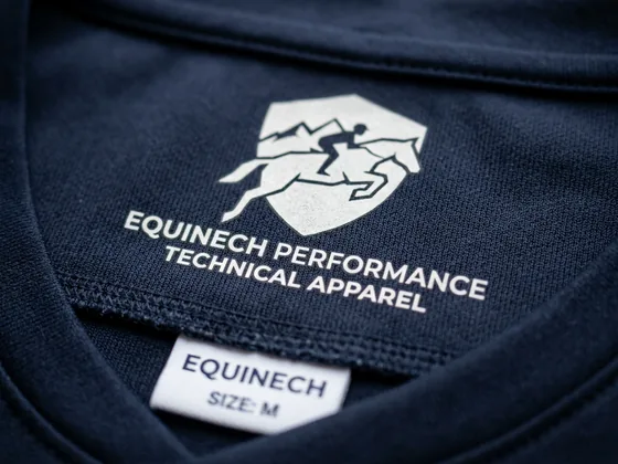 Logo impreso sobre un tejido técnico